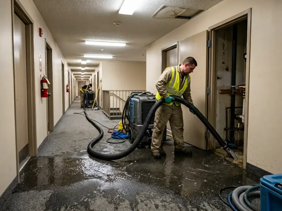 multi-unit-apartment-hallway-f-005 — frequently asked questions, Emergency Burst Pipe Water Extraction & Removal in Havelock…